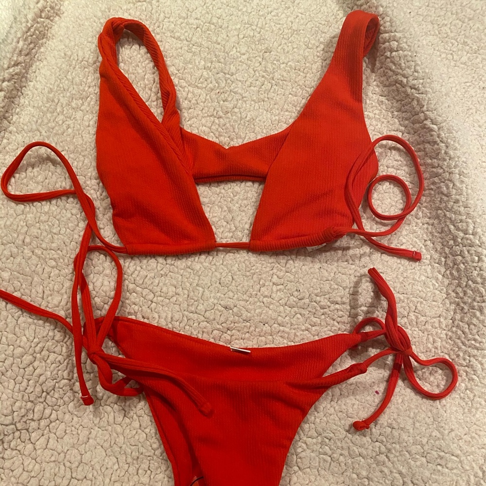 Red bikini- similar to frankies